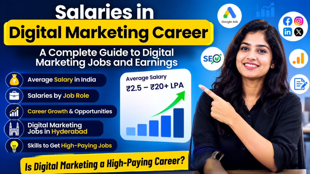 Salaries in Digital Marketing Career and job earnings guide