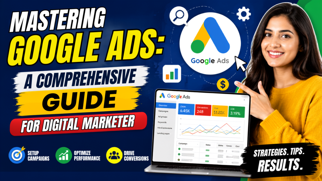 Mastering Google Ads comprehensive guide for digital marketers with Google Ads campaign analytics