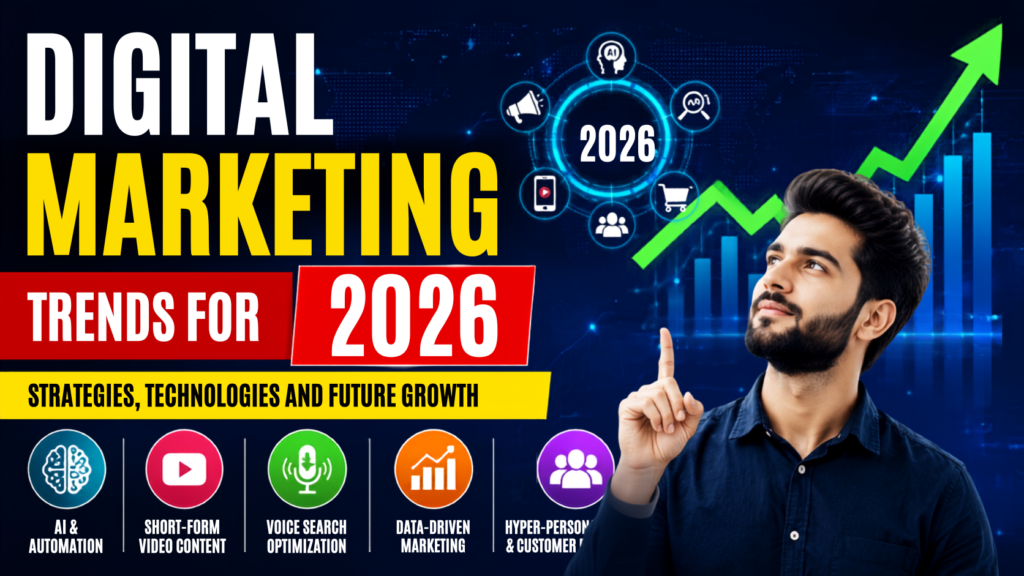 Digital Marketing Trends for 2026 – Strategies, Technologies and Future Growth