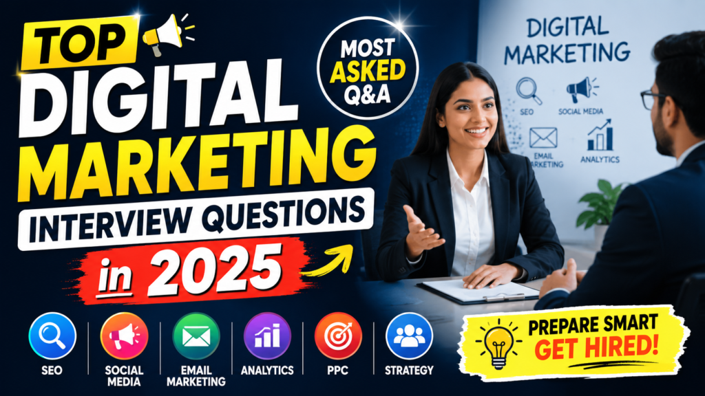 Top Digital Marketing Interview Questions in 2025
