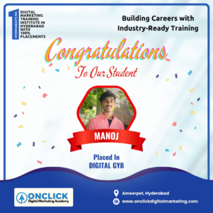 placed student from onclick academy hyderabad ameerpet