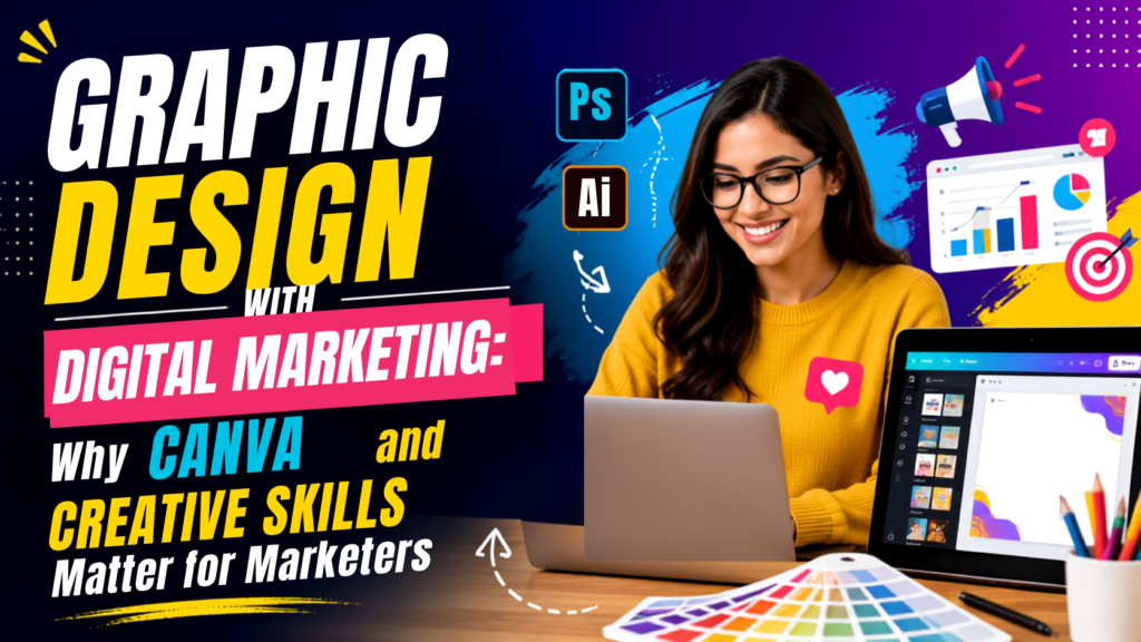 Graphic Design with Digital Marketing: Why Canva and Creative Skills Matter for Marketers